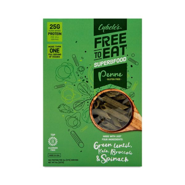 Cybele's Free to Eat Superfood Green Penne 8 oz box