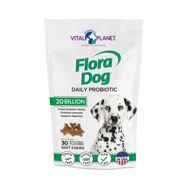 Vital Planet Flora Dog Probiotic Soft Chews