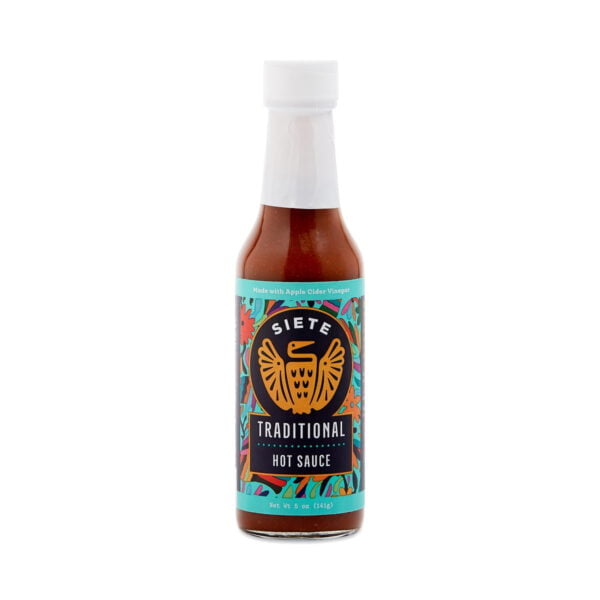 Siete Traditional Hot Sauce 5 oz bottle