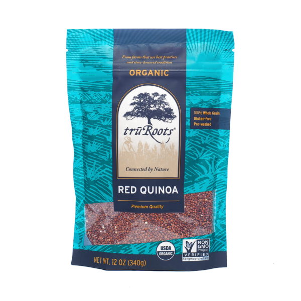 TruRoots Organic Red Quinoa 12 oz bag