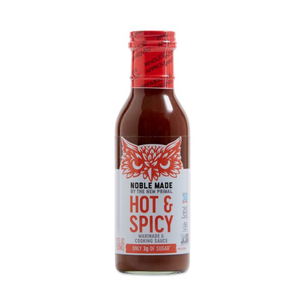 The New Primal Spicy Marinade & Cooking Sauce 12 fl oz bottle