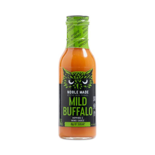 The New Primal Noble Made Mild Buffalo Sauce  12 fl oz bottle