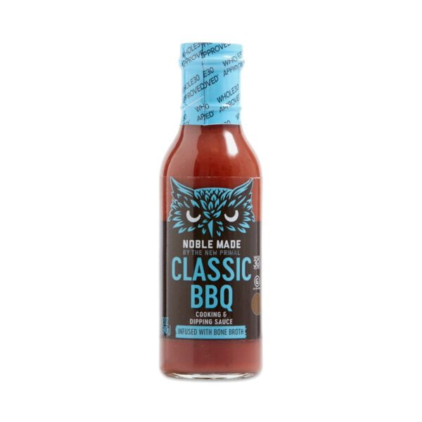 The New Primal Noble Made Classic BBQ Sauce  12 fl oz bottle