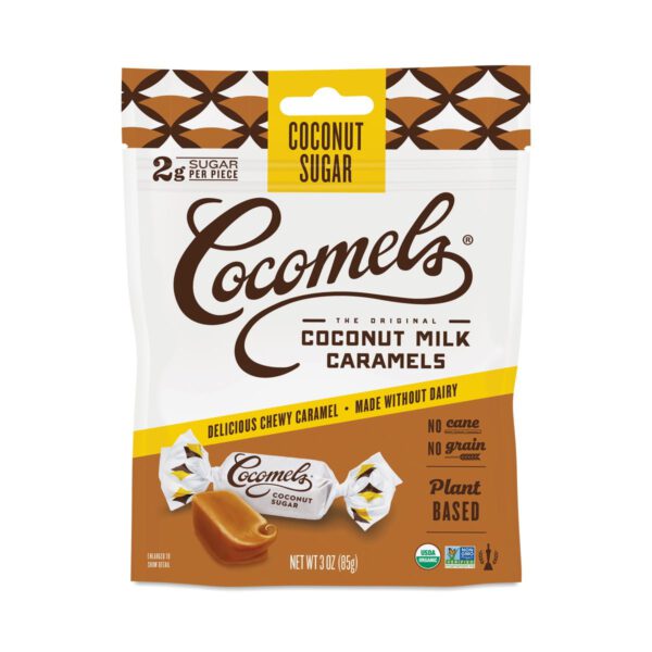 Cocomels Coconut Sugar Caramels 3 oz pouch