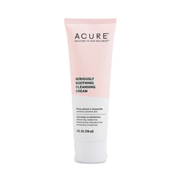 ACURE Seriously Soothing Cleansing Cream 4 fl oz bottle