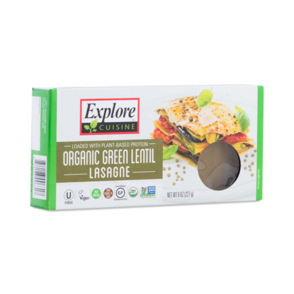 Explore Cuisine Organic Green Lentil Lasagne 7.05 oz box