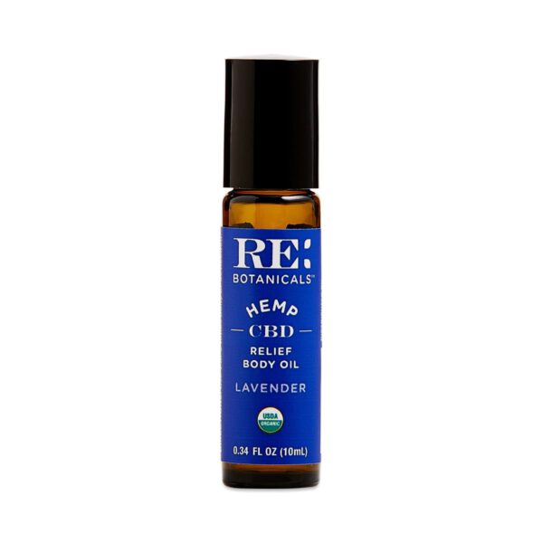 RE Botanicals Organic Hemp CBD Relief Body Oil