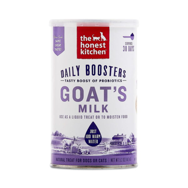 The Honest Kitchen Instant Goat's Milk with Probiotics 5.2 oz canister