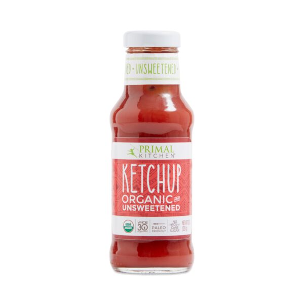 Primal Kitchen Organic Unsweetened Ketchup 11 oz bottle