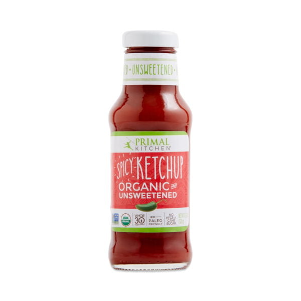 Primal Kitchen Organic Unsweetened Spicy Ketchup 11.3 oz bottle