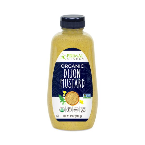 Primal Kitchen Organic Dijon Mustard 12 oz bottle