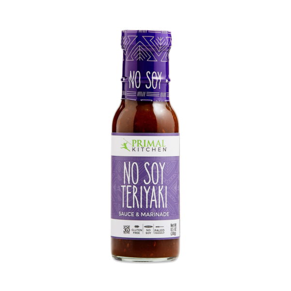 Primal Kitchen No Soy Teriyaki Sauce 8.5 oz bottle