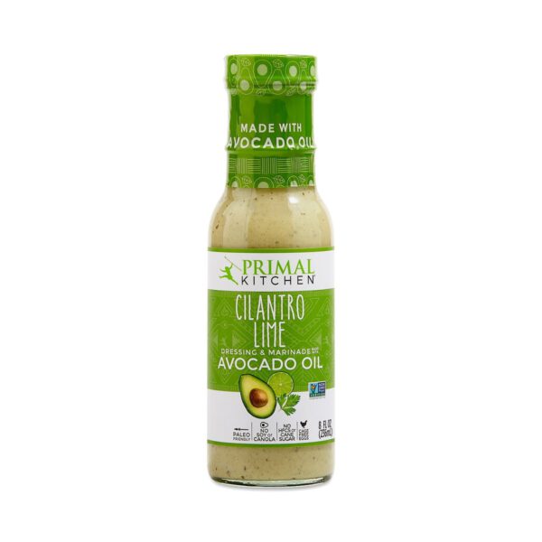 Primal Kitchen Cilantro Lime Dressing with Avocado Oil 8 fl oz bottle