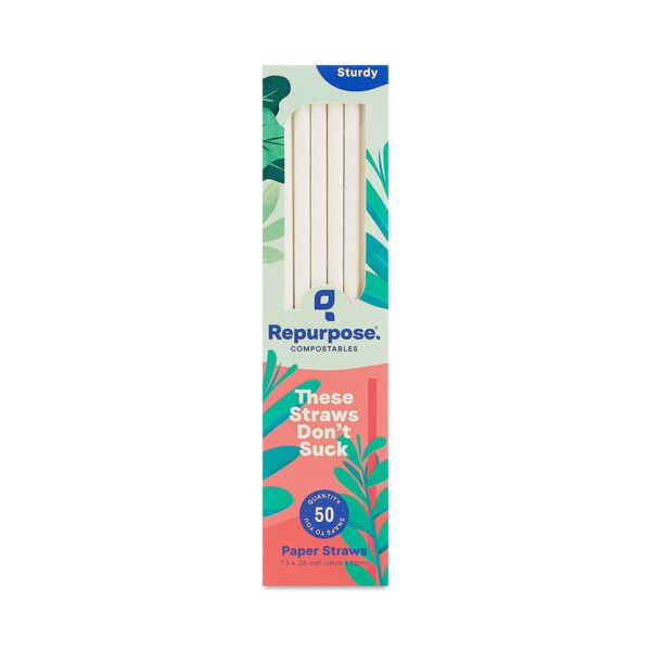 Repurpose Paper Straws 50 count