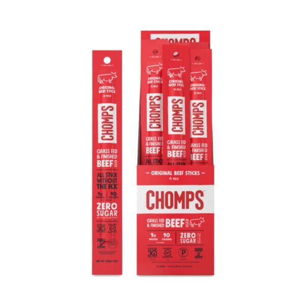 CHOMPS Grass-Fed Beef Sticks