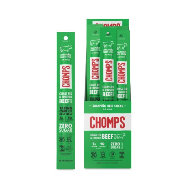 CHOMPS Grass-Fed Beef Sticks