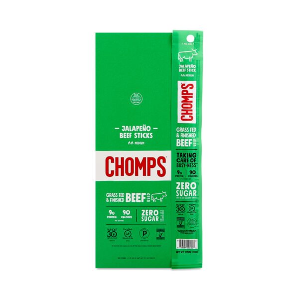 CHOMPS Grass-Fed Beef Sticks