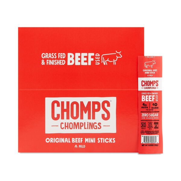 CHOMPS Grass-Fed Beef Chomplings