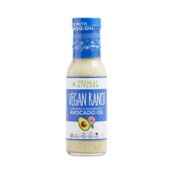 Primal Kitchen Vegan Ranch with Avocado Oil 8 fl oz bottle