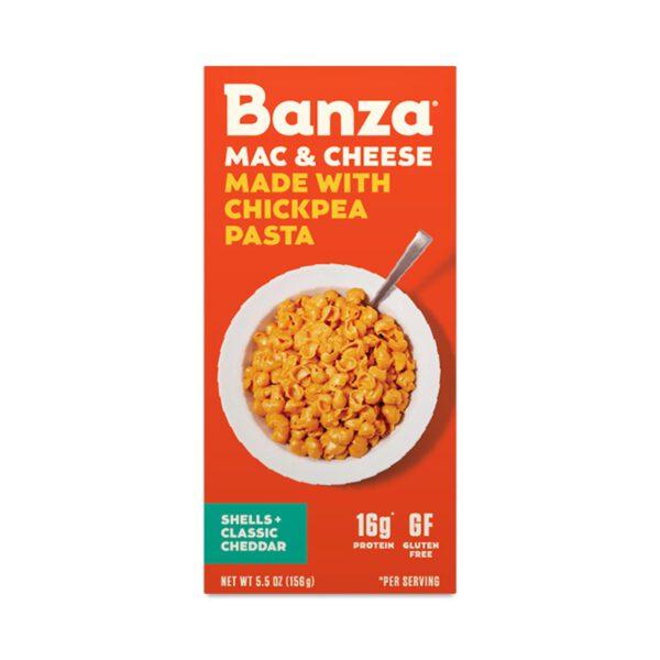 Banza Chickpea Pasta Mac & Cheddar