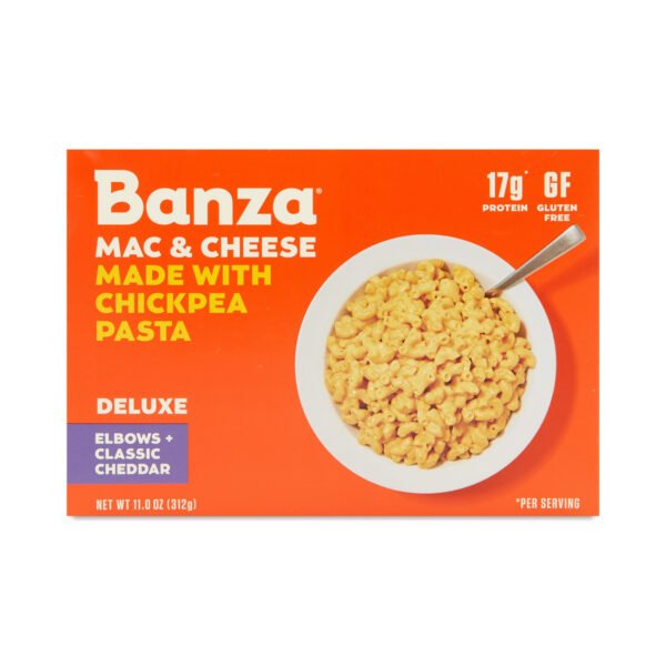 Banza Chickpea Pasta Cheddar Mac & Cheese Elbows