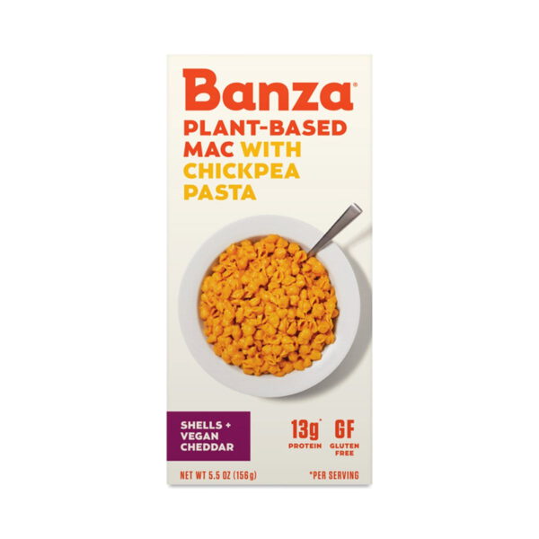 Banza Chickpea Pasta Mac & Vegan Cheddar