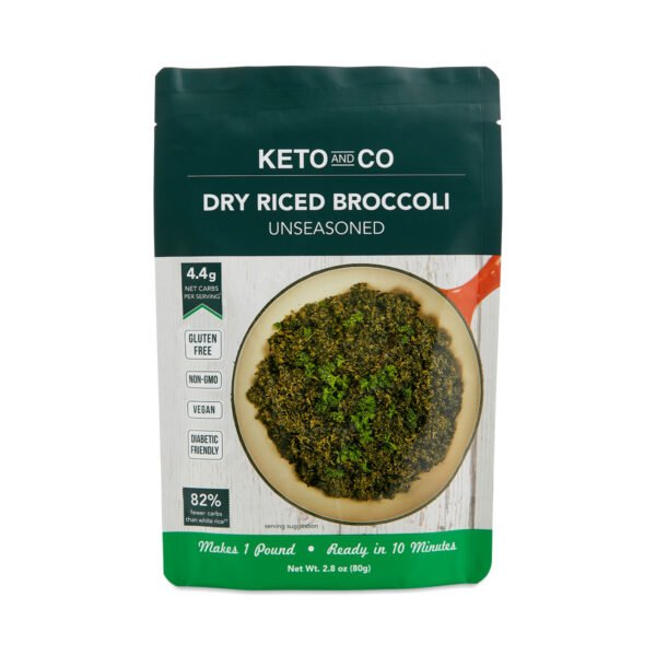 Keto and Co. Riced Broccoli 2.8 oz bag