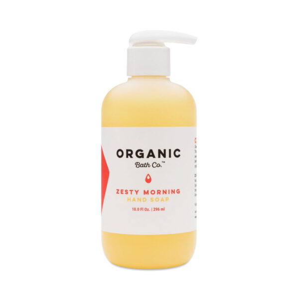 Organic Bath Co. Zesty Morning Hand Soap 10 fl oz bottle