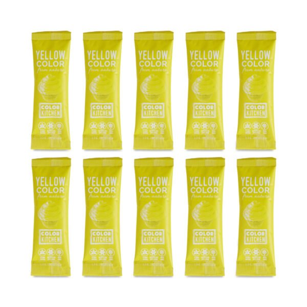 ColorKitchen Yellow Food Coloring 0.1 oz packet