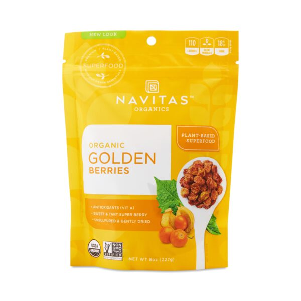 Navitas Organics Organic Goldenberries 8 oz bag