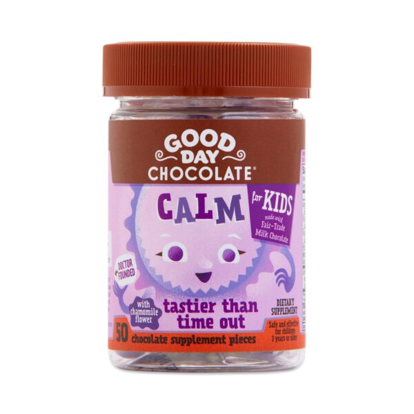 Good Day Chocolate Milk Chocolate Calm Supplement for Kids 50 pieces