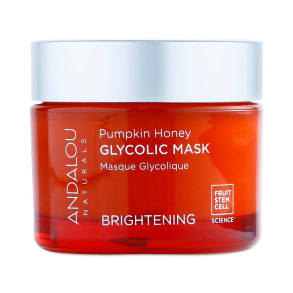 Andalou Naturals Pumpkin Honey Glycolic Mask 1.7 oz jar