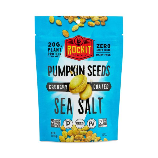 RockIt Snacks Crunchy Coated Pumpkin Seeds