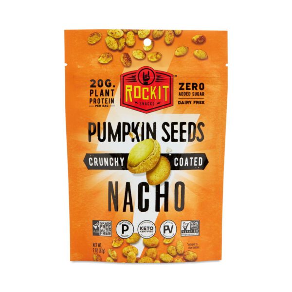 RockIt Snacks Crunchy Coated Pumpkin Seeds