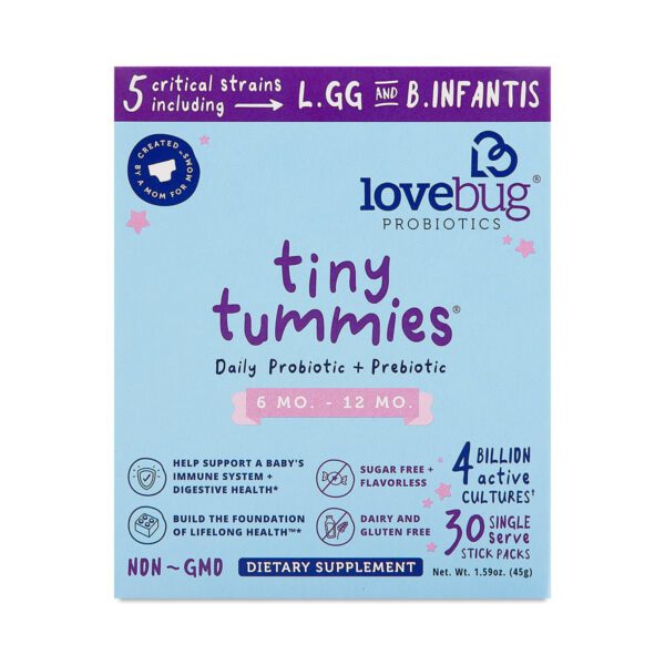 LoveBug Probiotics Tiny Tummies