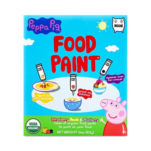 Noshi Food Paint for Kids 3 tubes