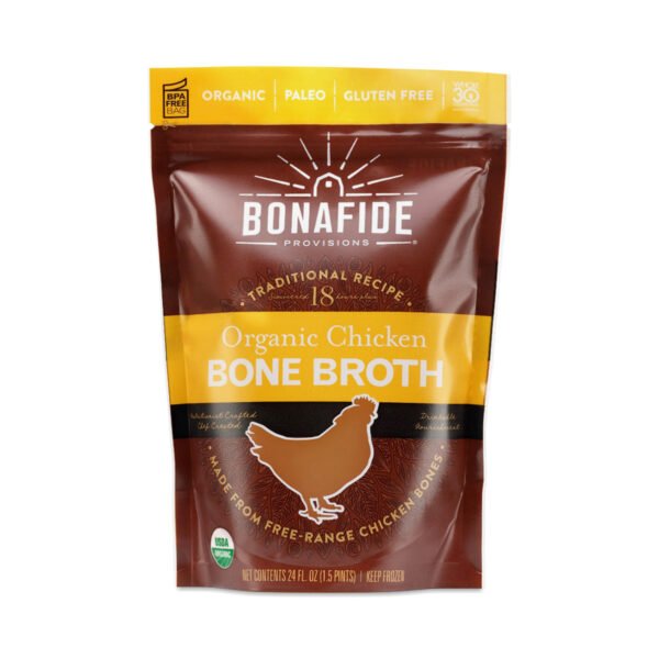 Bonafide Provisions Organic Chicken Bone Broth 24 fl oz pouch