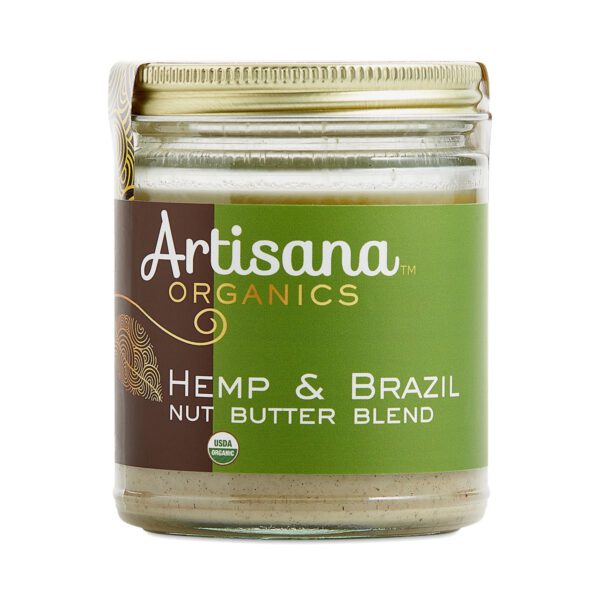 Artisana Organics Hemp and Brazil Nut Blend 8 oz jar