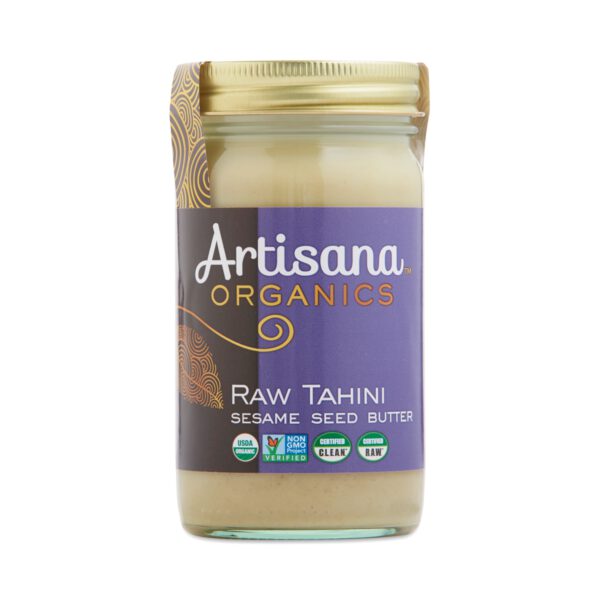 Artisana Organics Raw Tahini Sesame Seed Butter 14 oz jar