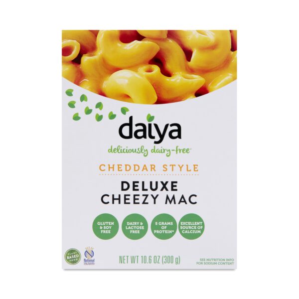 Daiya Deluxe Cheddar Style Cheezy Mac 10.6 oz box