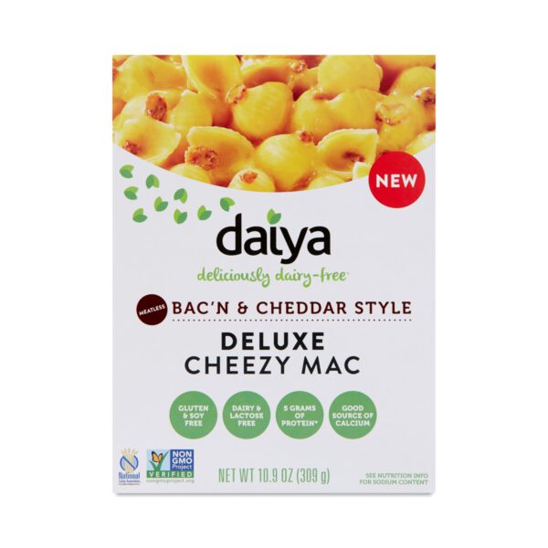 Daiya Deluxe Bac'n & Cheddar Style Cheezy Mac 10.6 oz box