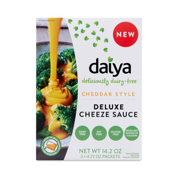 Daiya Deluxe Cheddar Style Cheeze Sauce 14.6 oz box