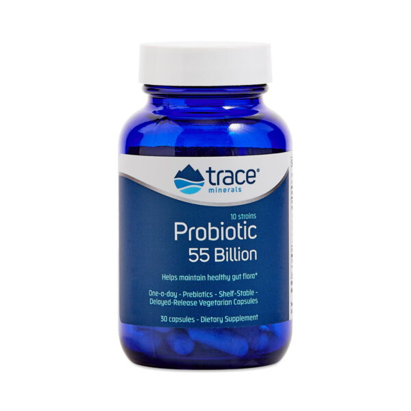 Trace Minerals Probiotic 55 Billion 30 capsules