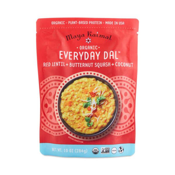 Maya Kaimal Organic Everyday Dal - Red Lentil + Butternut Squash + Coconut 10 oz pouch