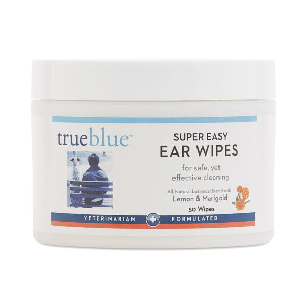 True Blue Super Easy Ear Wipes for Dogs 50 count