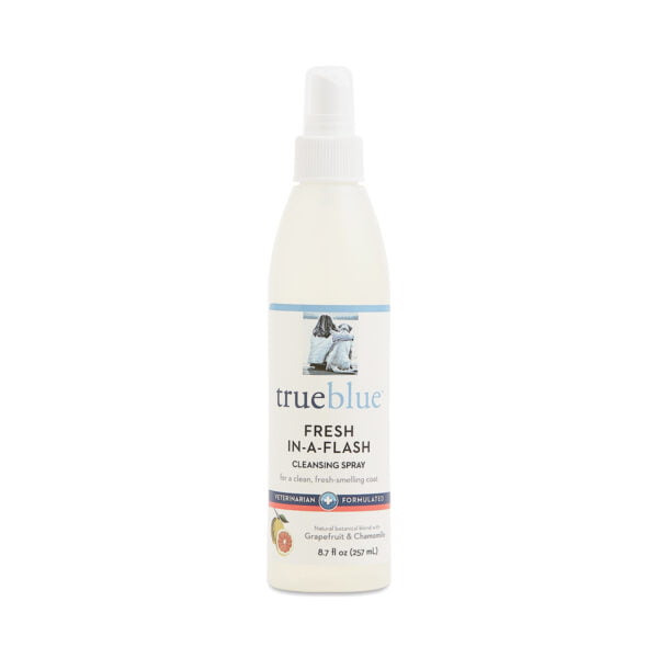 True Blue Fresh in a Flash Cleansing Spray for Dogs 8.7 fl oz bottle