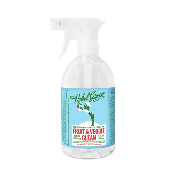 Rebel Green Fruit & Veggie Cleaner 17 fl oz bottle