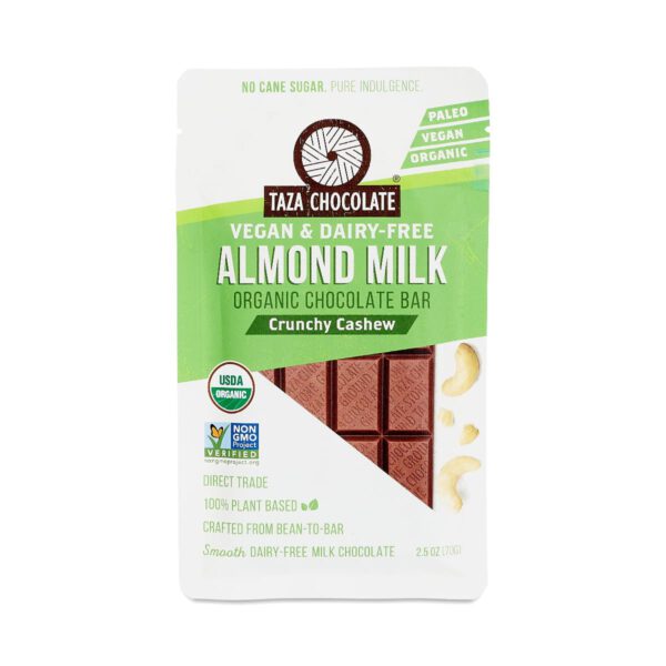 Taza Chocolate Almond Milk Chocolate