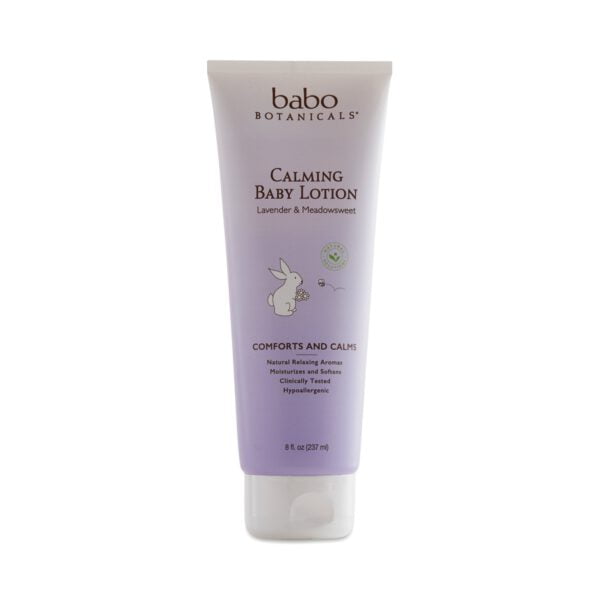 Babo Botanicals Calming Baby Lotion 8 oz bottle