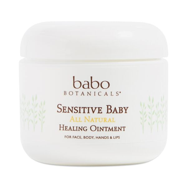 Babo Botanicals Sensitive Baby Healing Ointment 4 oz jar